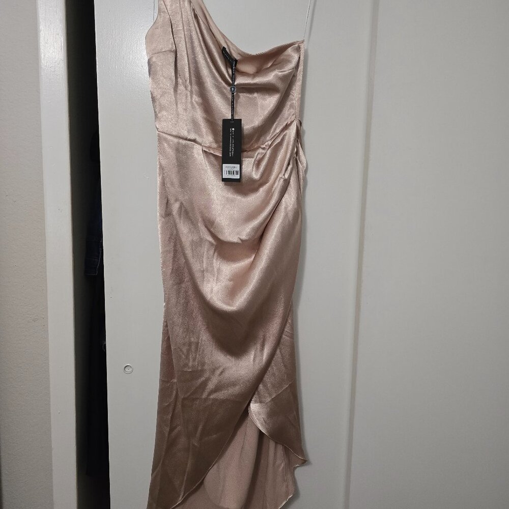 Willow Wrap Dress Champagne - White Fox